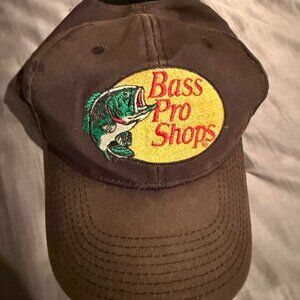 Bass Pro Shops Men's Brown and Black Hat
